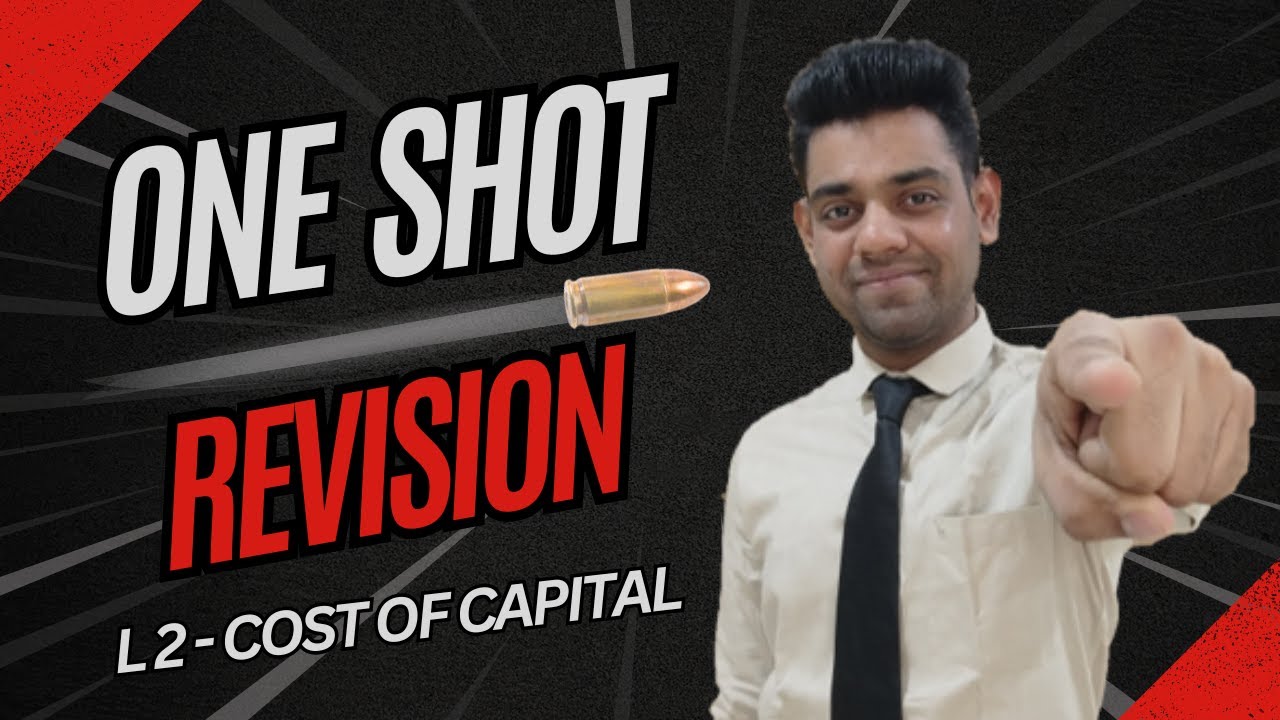 Cost Of Capital One Shot Revision | CA Inter FM | - YouTube