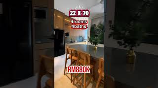 Cyberjaya New 2-storey terrace. 22 x 70. 4 rooms 4 baths. Price from RM880k.  #cyberjaya  #putrajaya