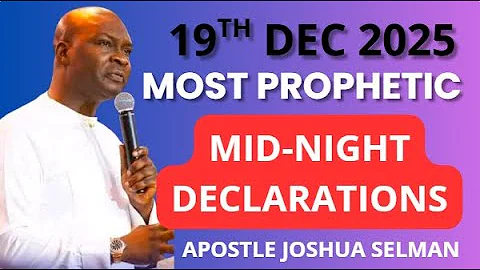 ALL NIGHT PROPHETIC DECLARATION | APOSTLE JOSHUA SELMAN #apostlejoshuaselman  #God #LIVE #shorts