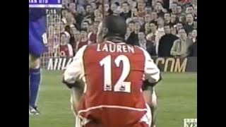 Arsenal vs Manchester United 2003 - Premier League - Full match - English audio.