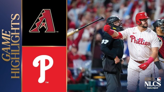 D-backs vs Phillies Game 2 Highlights, NLCS 2023