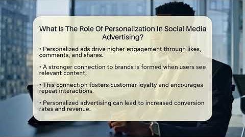 What Is The Role Of Personalization In Social Media Advertising? - Everyday-Networking