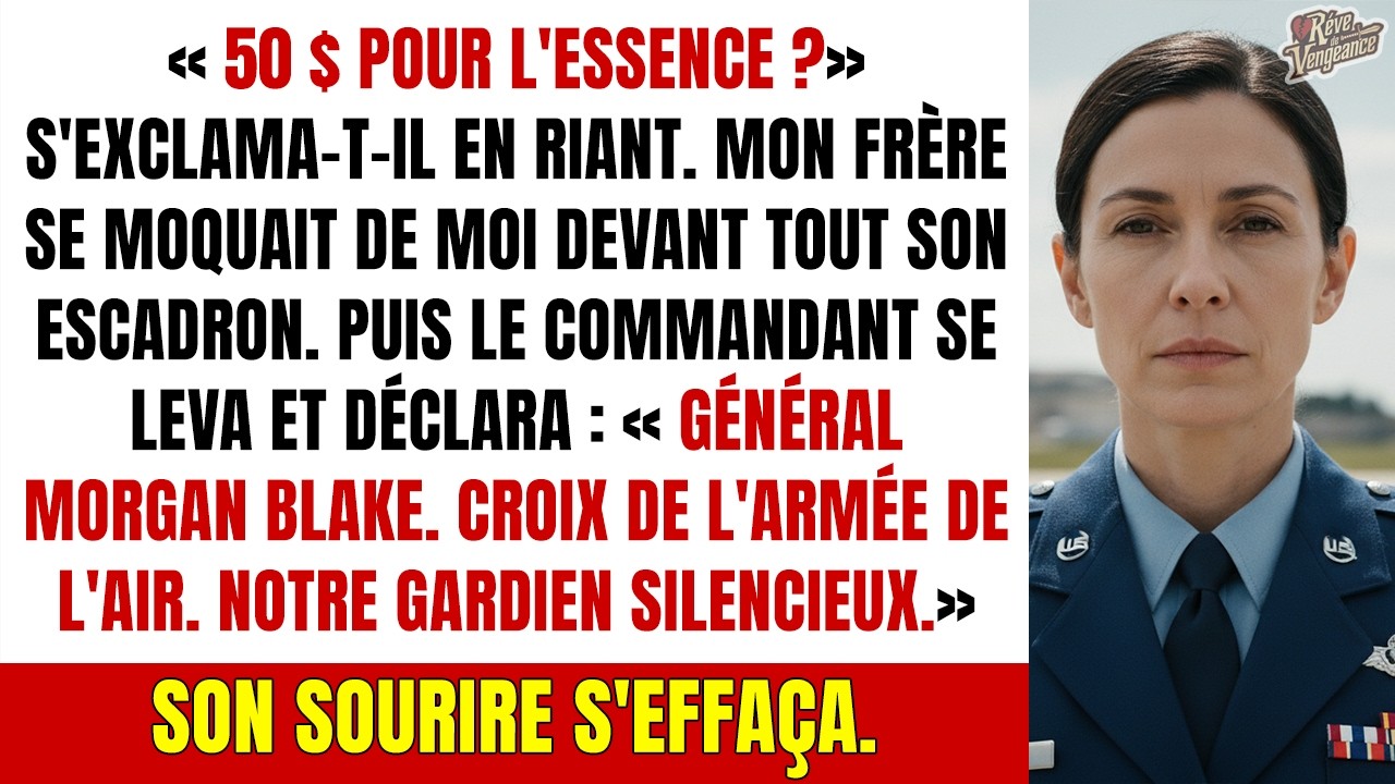 Mon frère pilote m'humilie en public, son commandant me rend les honneurs...