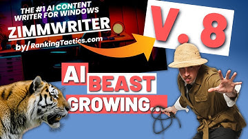 ZimmWriter V. 8! The UNSTOPPABLE AI Writing Tool...