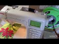 Намотка нитки на шпулю. Janome 5200. Как намотать нитки на шпульку.