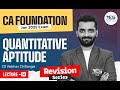 CA Foundation Maths Revision (Inequalities &amp; Sets, Relations)| Jan 25 Exam | CS Vaibhav Chitlangia