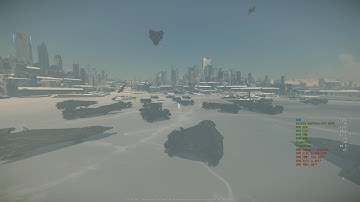 Star Citizen - PTU - 4.1.1 - New Babbage 40+ Polaris Stress Test