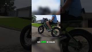 Electric Bike Speed Test: Watch This 1000W Motor!