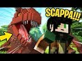 SCAPPA DAL T-REX o VIENI MANGIATO - Incubi di Minecraft