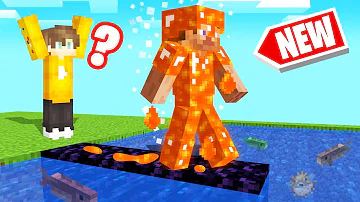 NEW *LAVA* ARMOR In MINECRAFT! (Insane)