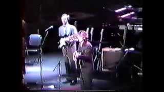 George Harrison with Eric Clapton Osaka Castle Hall, Osaka Japan 19...