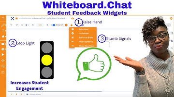 Whiteboard.Chat 2.0 Short Tutorial -  Three Student Feedback Features (Increases Student Engagement)