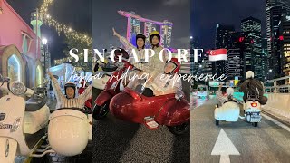 Ultimate Singapore Tour! Vespa Style captured by DJI Osmo Pocket 3! (Singapore Sidecars)