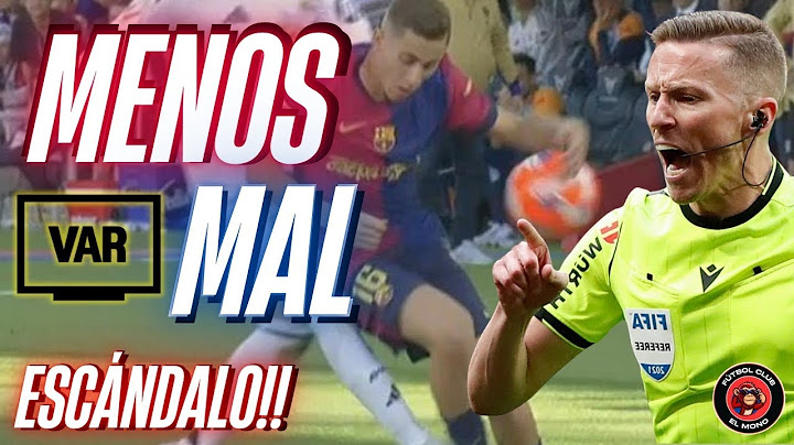 EL ESCANDALOSO AUDIO DEL VAR y el ROBO del MADRID