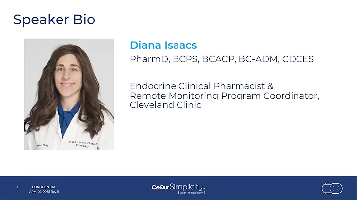 CeQur Simplicity Webinar with Diana Isaacs, PharmD...