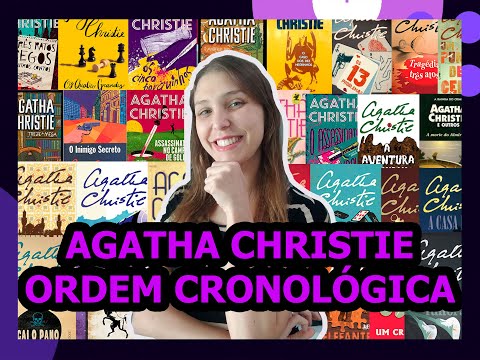 Agatha Christie|  A ordem cronológica de todos os livros