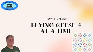 Fast Flying Geese 4 At A Time