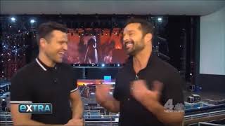 (EXCLUSIVE) Vegas Confessional with Ricky Martin on Extra TV