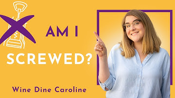 HOW TO OPEN A BOTTLE OF WINE WITHOUT A CORKSCREW? l Wine Dine Caroline
