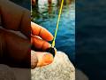 5-Second Fishing Hack! 🎣 The Fastest Sinker Knot Ever