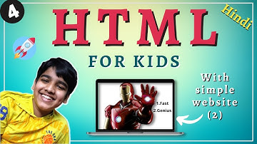 Html For Kids Hindi Part - 4, 2021, Lists In HTML | Html Tutorial Hindi kids | HTML basics#html#code