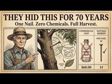 Drive a Nail Into Your Fruit Tree and Watch What Happens — They Never Told You This