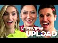 Andy Allo, Robbie Amell &amp; Allegra Edwards UPLOAD SEASON 2 interview (2022)