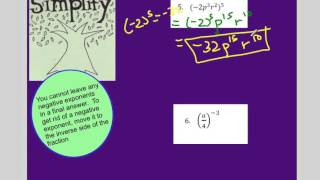 Unit 7 Video 1 Properties of Exponents & Scientific Notation
