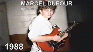 Marcel Dufour archives 1988 (Tony Macalpine,Joe Satriani &amp; Yngwie Malmsteen covers) VHS