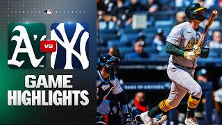 Athletics vs. Yankees Game Highlights (4/9/26) | MLB Highlights screenshot 1