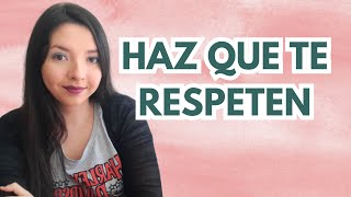 🔥Haz que te respeten CON ESTA FRASE! Adiós chantaje narcisista