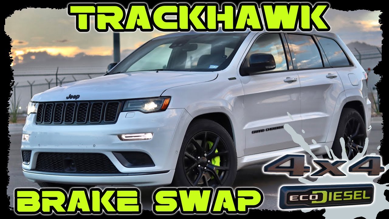 Installing a TRACKHAWK BREMBO Big Brake Kit on a 2018 Jeep Grand