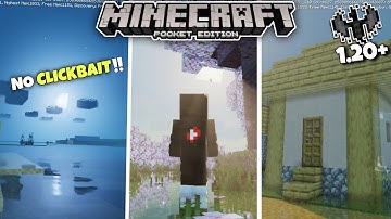 Finally You Can Use Java Like SHADERS in Minecraft PE 1.20 🔥 || Renderdragon Shaders MCPE