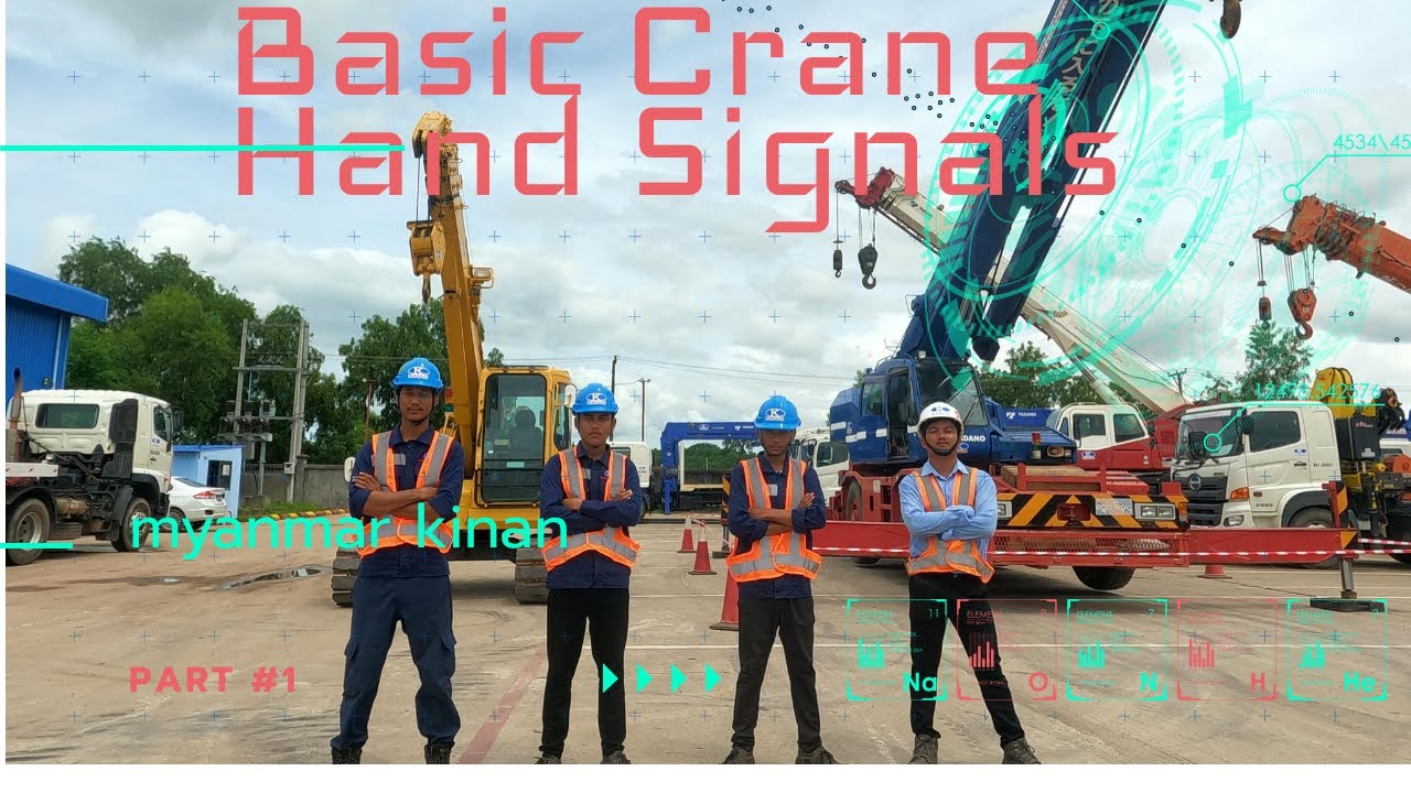 Basic Crane Hand Signals - YouTube