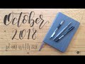 Plan With Me | October 2018