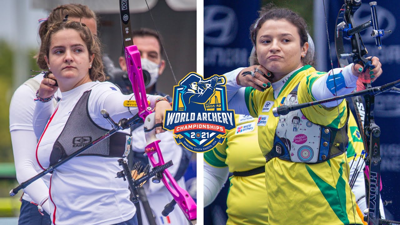 Франция против Бразилии – бронза женской сборной по стрельбе из лука | Чемпионат мира по стрельбе...