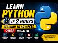 LEARN PYTHON IN 2 HOURS BEGINNER TO ADVANCED2026 UPDATED