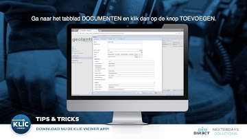 Geolantis KLIC Viewer app Webportaal - instructie document toevoegen aan project - Geodirect.nl