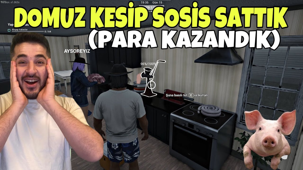DOMUZLARI KESTİK HEP BERABER SOSİS İŞİNE GİRDİK! -RANCH SIMILATOR 3.SEZON 8.BÖLÜM