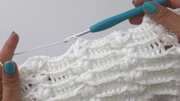 How To Crochet An Easy Stitch / Ideal For Blankets / Shawls