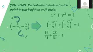Circular Functions and Unit Circle (Precalculus)