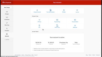 Pin Payments Dashboard Tour