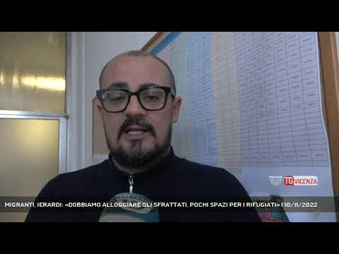 MIGRANTI, IERARDI: «DOBBIAMO ALLOGGIARE GLI SFRATTATI, POCHI SPAZI PER I RIFUGIATI» | 10/11/2022
