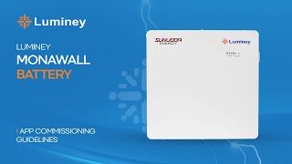 🔋 Luminey Monawall Battery –  App Commissioning Guidelines screenshot 5