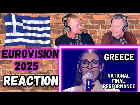EUROVISION 2025 GREECE *Reaction* Klavdia - Asteromáta - National Final Performance
