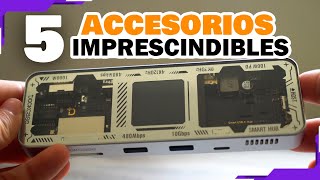 5 Accesorios IMPRESCINDIBLES para tu SteamDeck o Asus ROG Ally