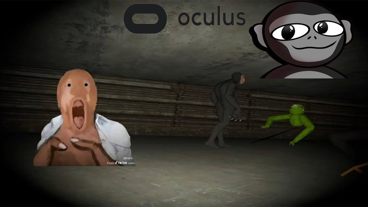 Играю в новое весёлое обновление Monke Horror.