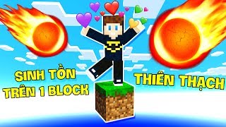 JAYGRAY THỬ THÁCH SINH TỒN TRÊN 1 BLOCK TRONG MINECRAFT*CHẾ ĐỘ SIÊU KHÓ CHỈ DÀNH CHO PRO