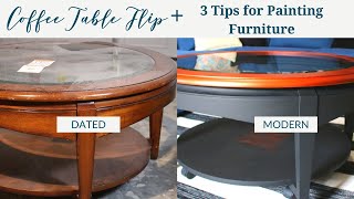 Coffee Table Flip | Goodwill Thrift Home Decor