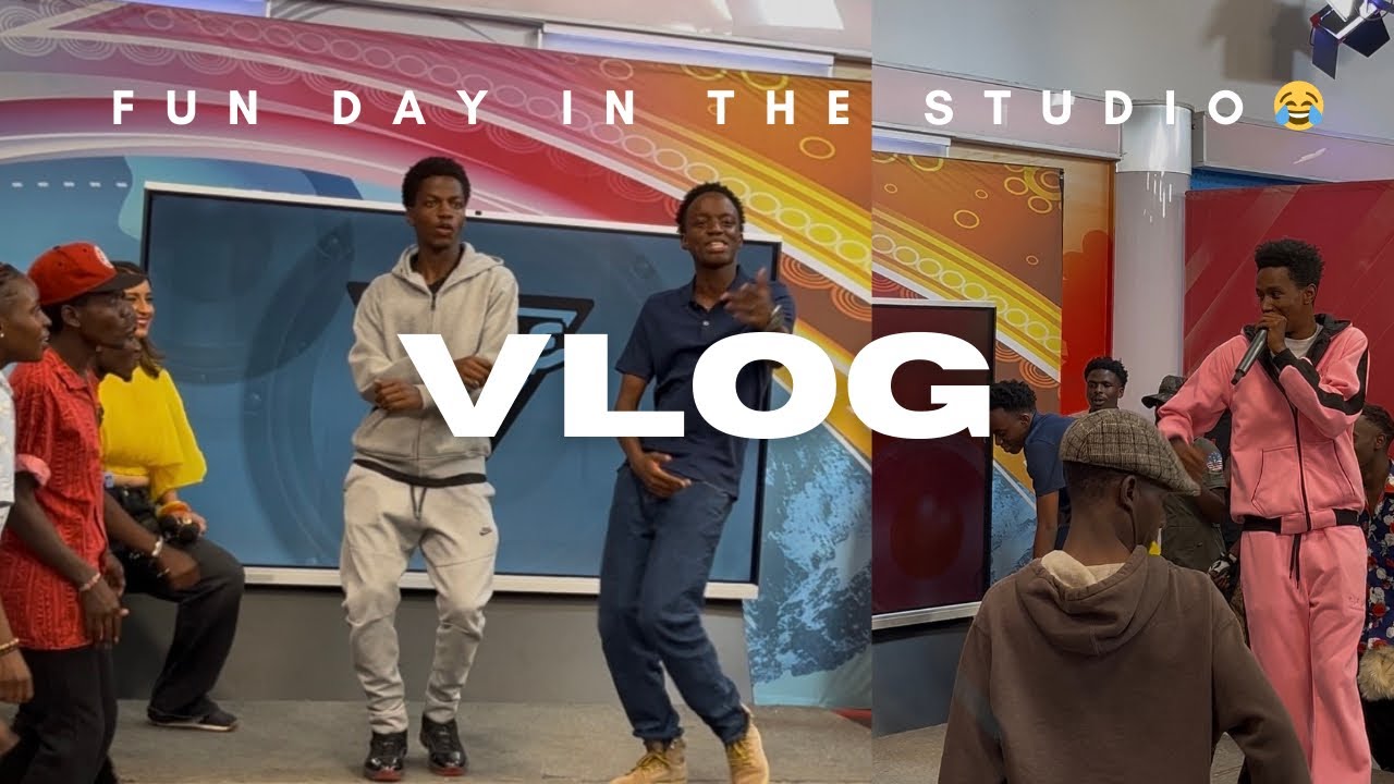 FUN DAY IN THE STUDIO WITH RONOO & MR.TEE (Vlog)